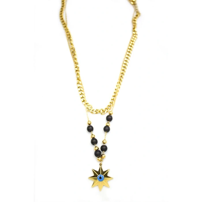 Kutup Yıldızı Kolye - Altın