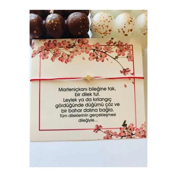 Marteniçka Yonca Dilek Bilekliği