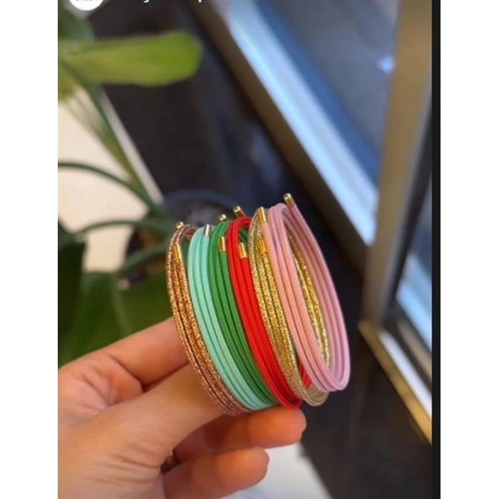 Mıknatıslı İp Bileklik - Rose