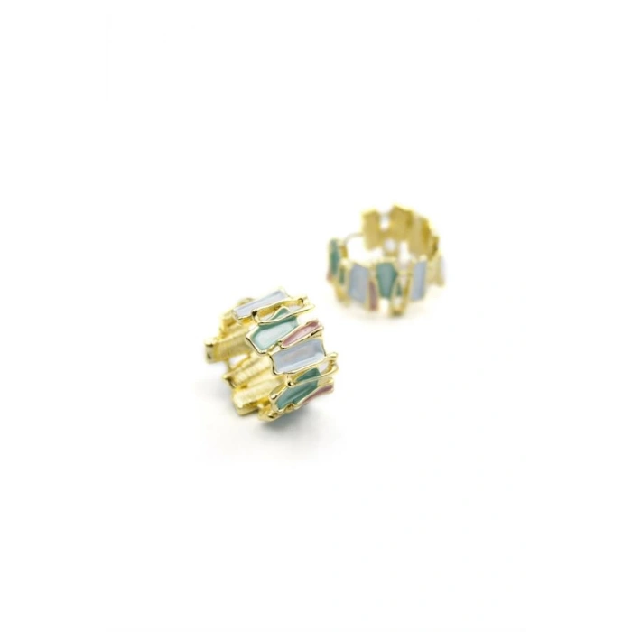 Mineli Küpe - ÇOK RENKLİ