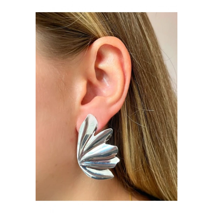 Moda Trend Yaprak Küpe