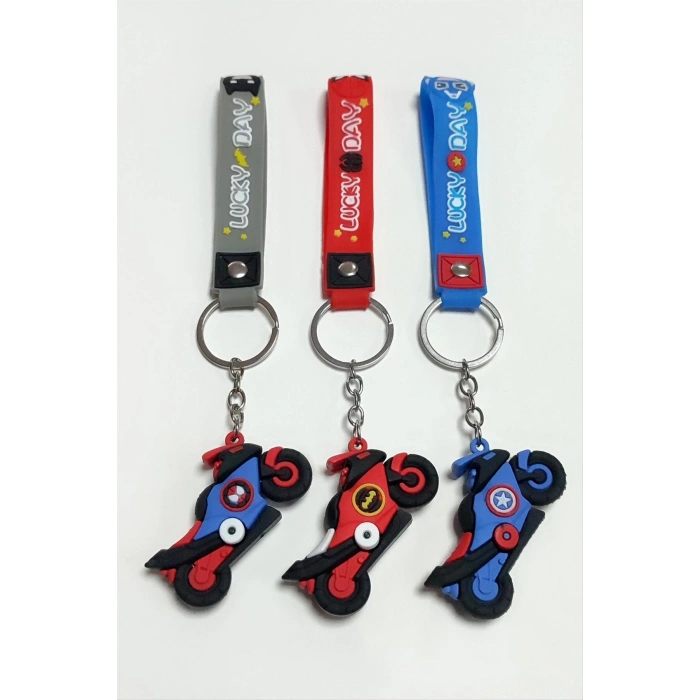 Motor Silikon Anahtarlık