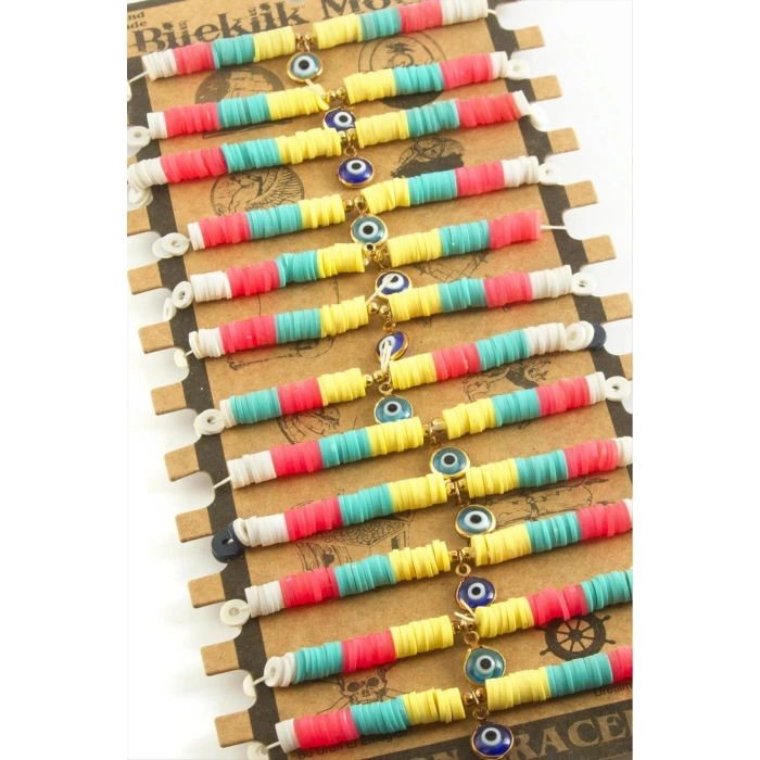 Nazar Fimo Boncuk Bileklik