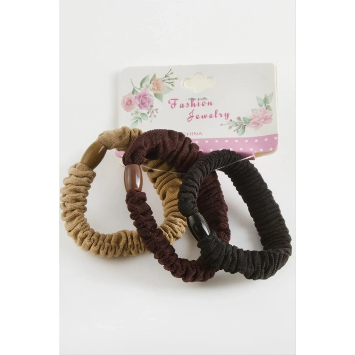 Örgülü Lastikli Toka 3 Adet