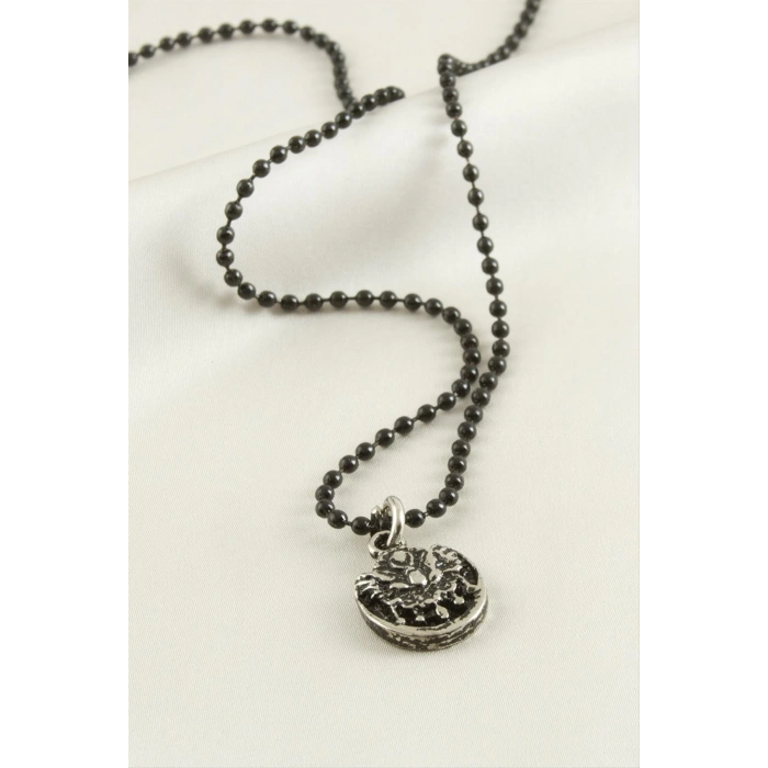 Osmanlı Bayrağı Top Zincirli Erkek Kolye