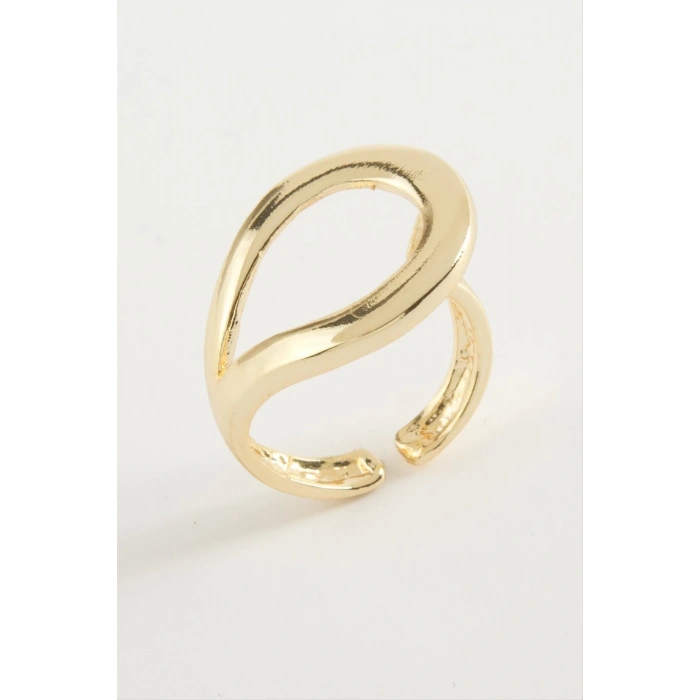 Oval Metal Yüzük