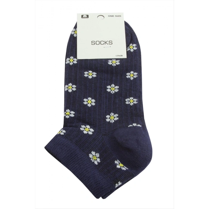 Papatya Bayan Snekars Çorap