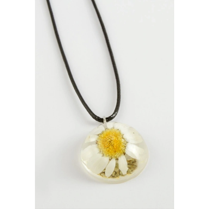 Papatya Epoksi Kolye