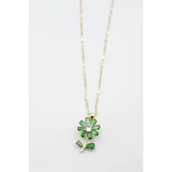 Papatya Kolye - Altın