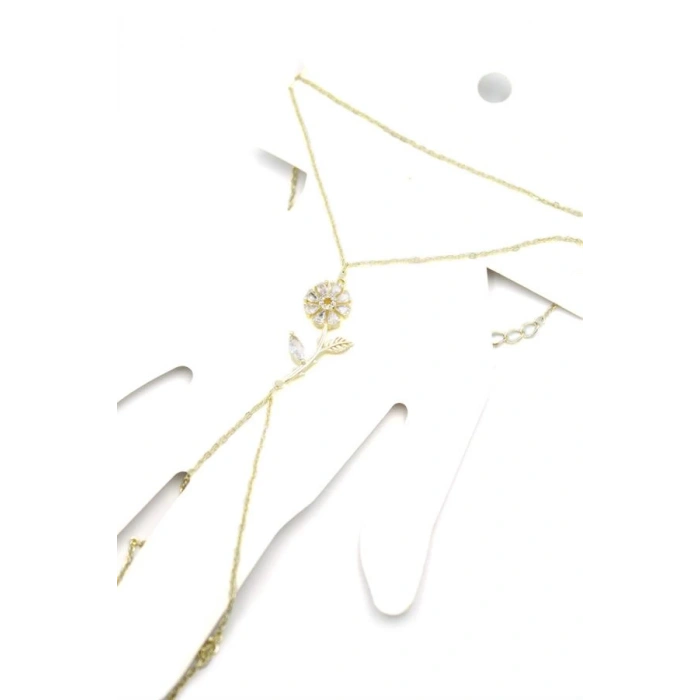 Papatya Şahmeran Bileklik - Altın