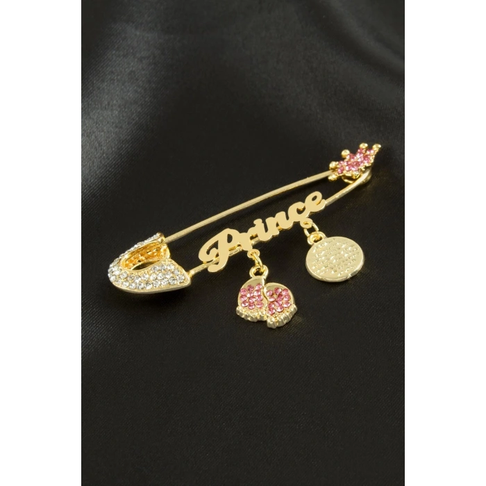 Prens Yazılı Broş