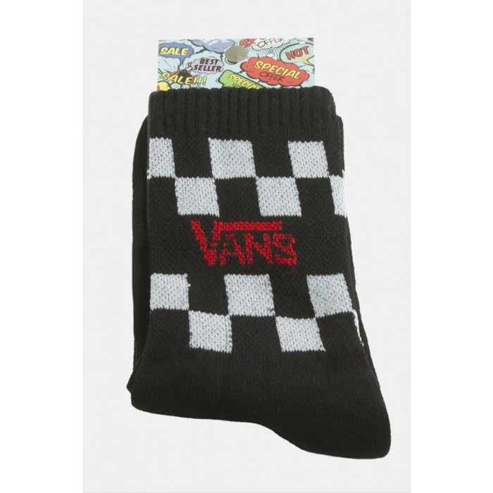 Satranç Desenli Kolej Çorap 8*28