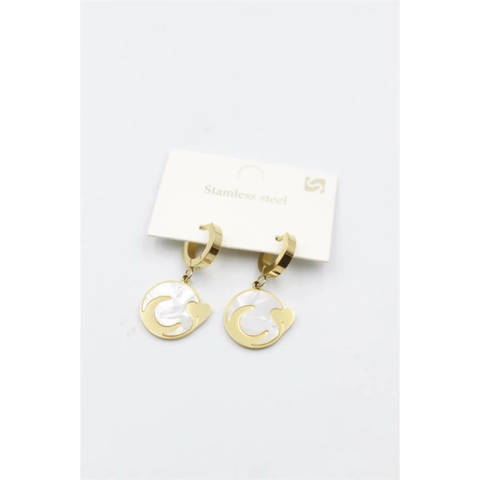 Sedef Hilal Küpe - Altın