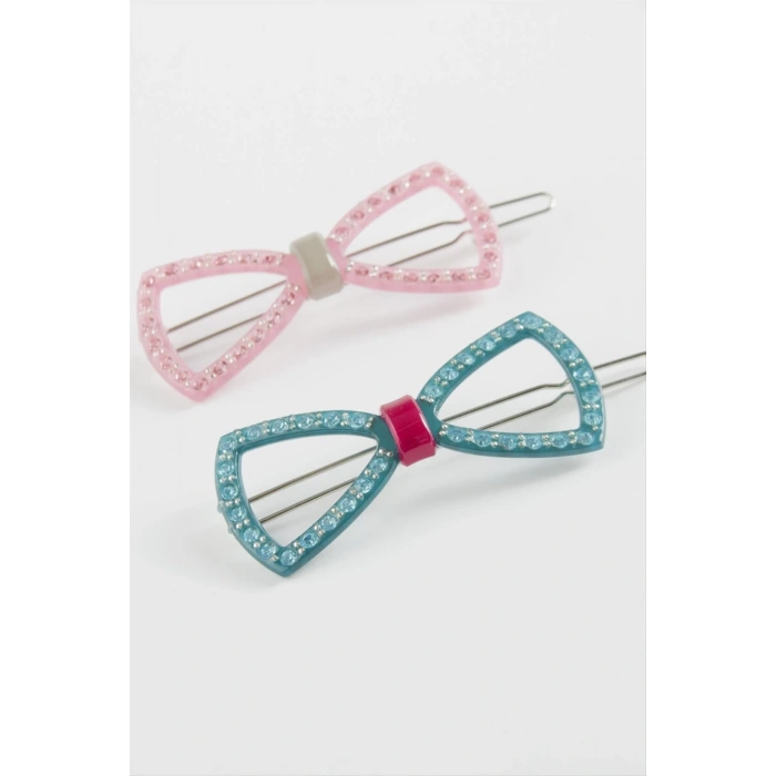 Sonsuzluk Taşlı Klipsli Toka