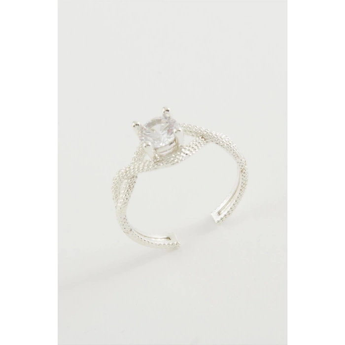 Sonsuzluk Tek Taşlı Yüzük