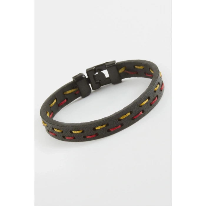 Taraftar Kaliteli Suni Deri Bileklik