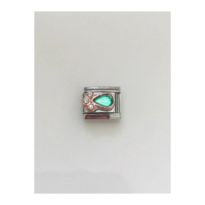 Taşlı Nomi Italyan Charm Bileklik Charmı