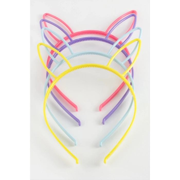 Tavşan Kulaklı Plasik Çocuk Taç