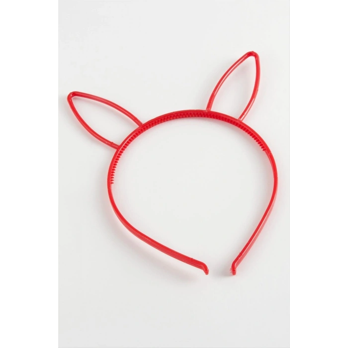 Tavşan Kulaklı Plasik Çocuk Taç