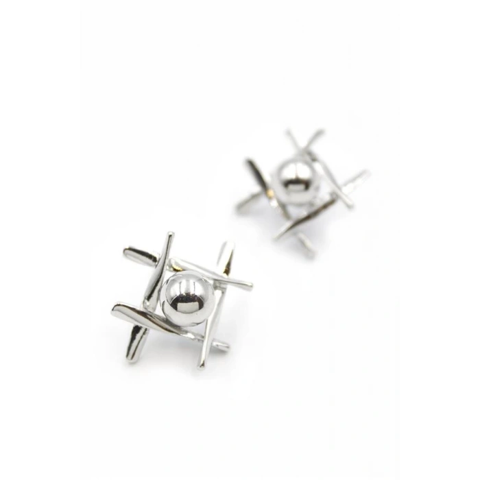 Top Küpe - Gümüş