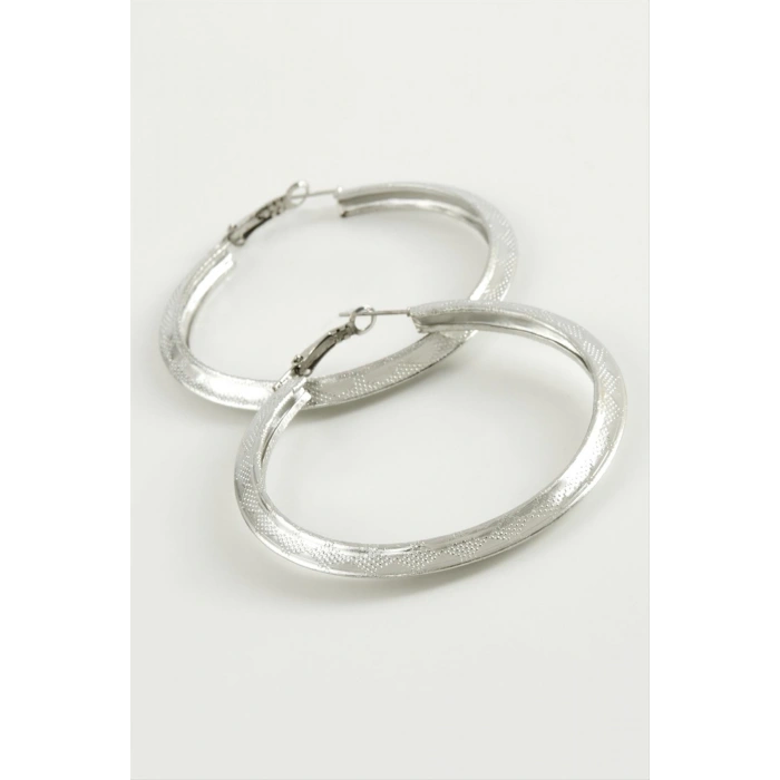 Üçgen Halka Küpe 5,5 cm