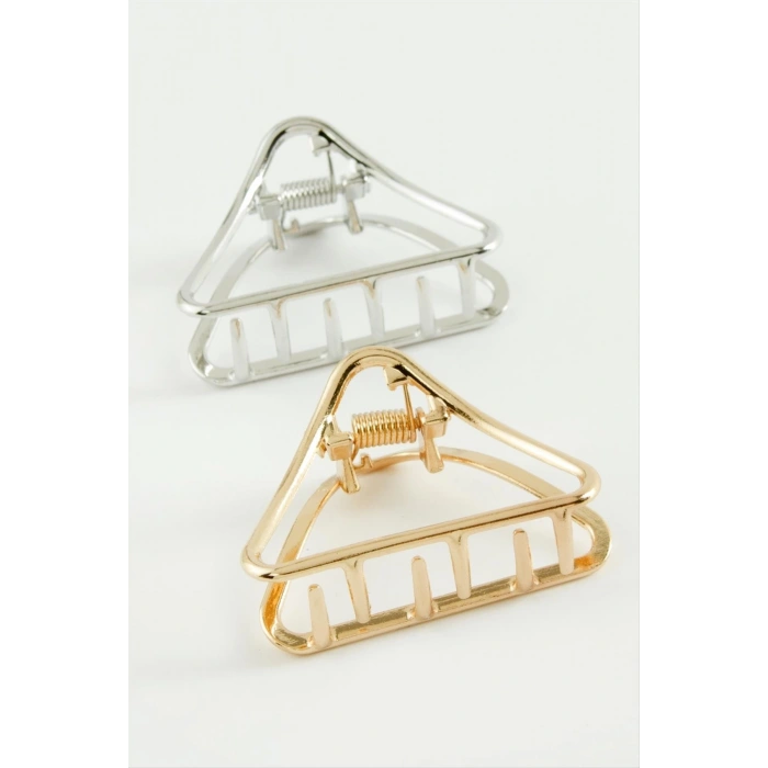 Üçgen Metal Mandal Toka 4 cm