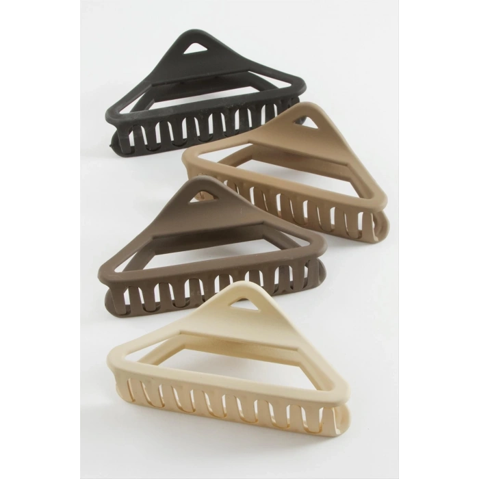 Üçgen Renkli Mandal Toka 12 cm