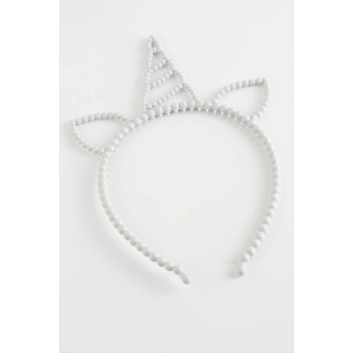 Unicn Kulaklı Plasik Çocuk Taç