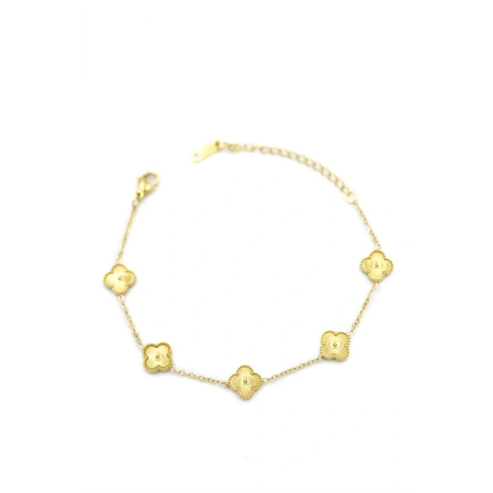 VC Yonca Bileklik - Altın