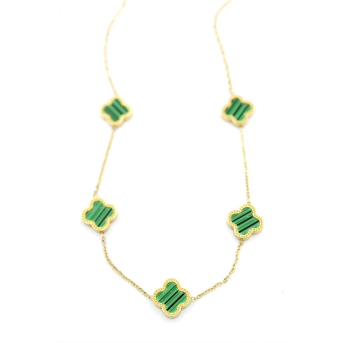 Vc Yonca Kolye - Yeşil