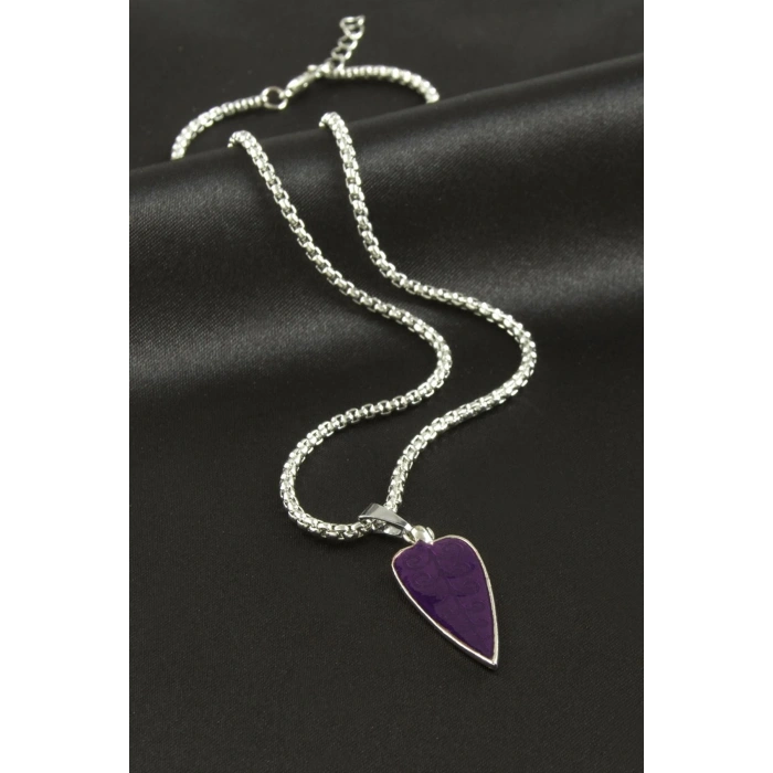 Yaprak Üçgen Trend Kolye