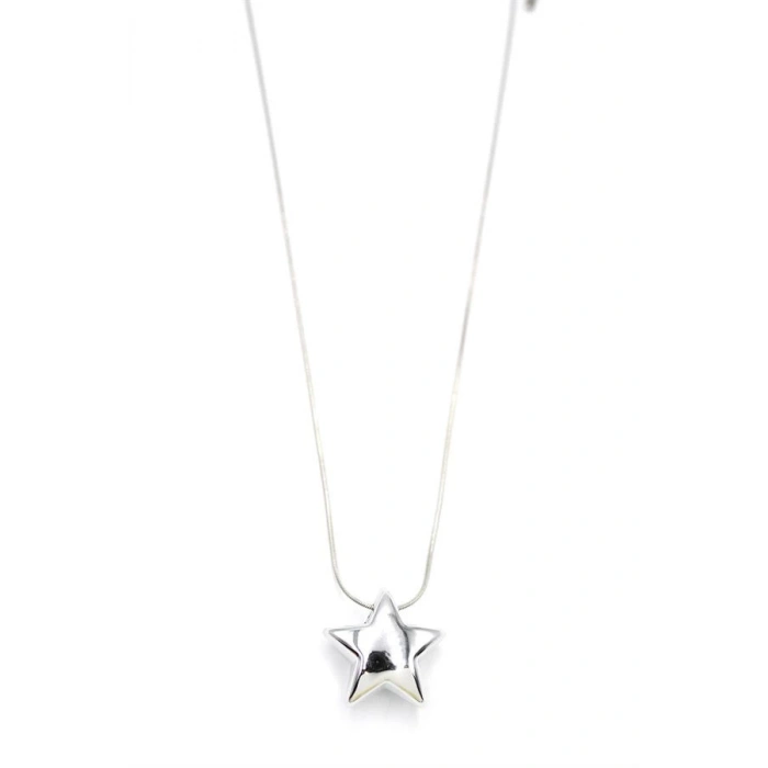 Yıldız Kolye - Gümüş