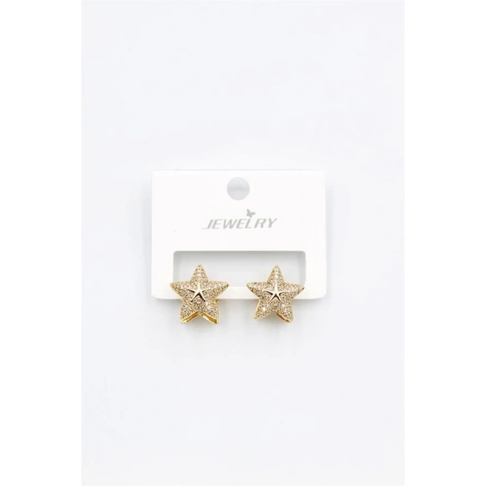 Yıldız Küpe - Altın