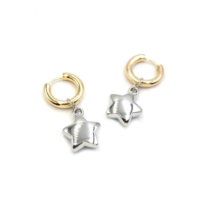 Yıldız Küpe - Gümüş