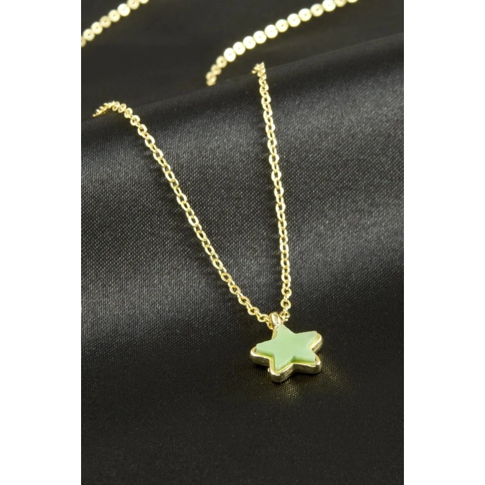 Yıldız Polyester Kolye