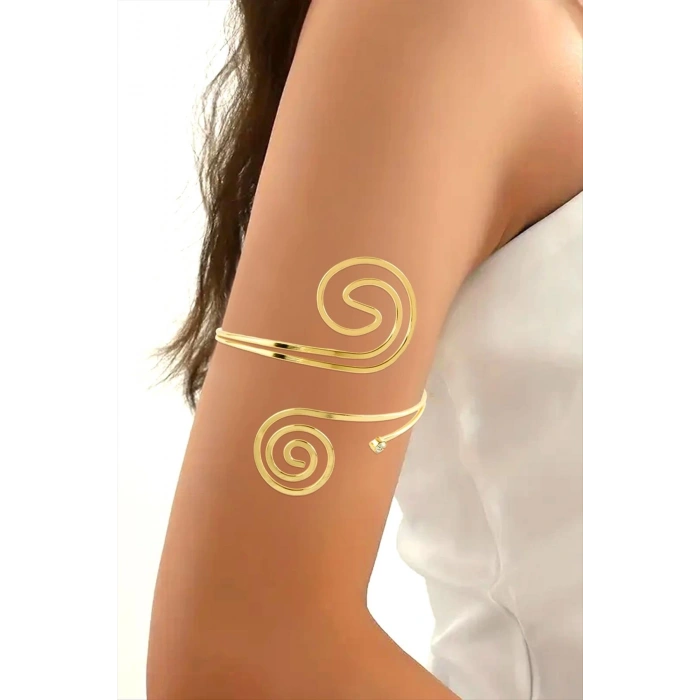 Yuvarlak Figürlü Üst Kol Pazu Bilekliği