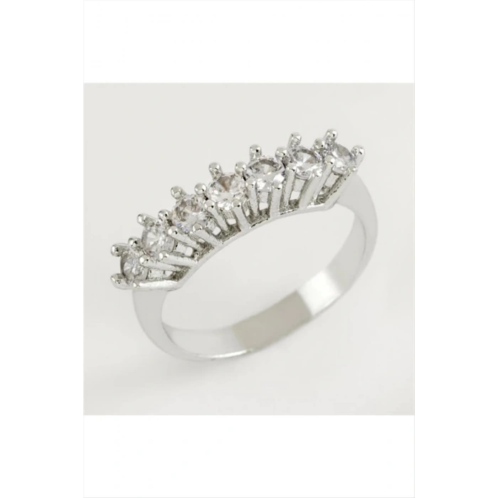 Zirkon Yedi Taşlı Yüzük