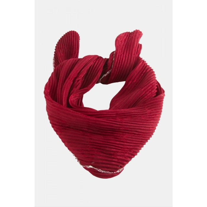 Zr Karışık Pliseli Fular 50 cm