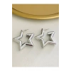 Kadın İthal Yıldız Küpe 4 cm
