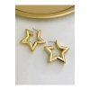 Kadın İthal Yıldız Küpe 4 cm