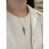 Balık Kolye - Turkuaz