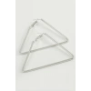 Üçgen Halka Küpe 4 cm