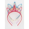 Unicn Kulaklı Plasik Çocuk Taç