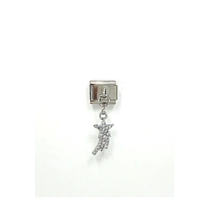 Kuyruklu Yıldız 9 Mm Paslanmaz Çelik Italyan Bileklik Charmı