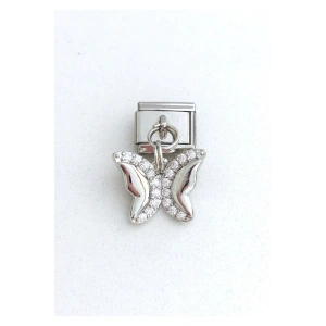 Figürlü 9 Mm Paslanmaz Çelik Italyan Bileklik Charmı