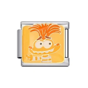 Ters Yüz Serisi 9 Mm Paslanmaz Çelik Italyan Bileklik Charmı