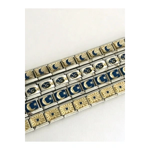 Gece Serisi ve Balık Çelik İtalyan Charm ( 4 Adet Charm Fiyatıdır)