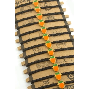 Ananas Makrome Örgülü Bileklik