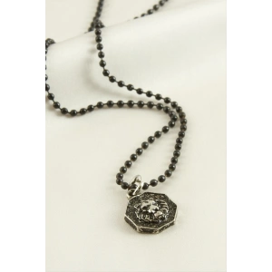 Aslan Top Zincirli Erkek Kolye