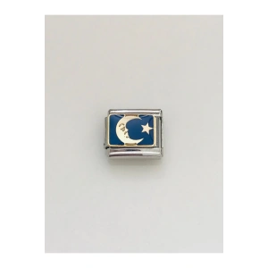 Ay Yıldız Nomi Italyan Charm Bileklik Charmı